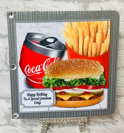 Burger and Fries by Anita Henery
