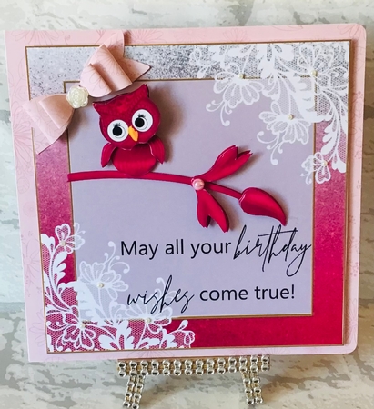 Owl Birthday 1 by Anita Henery