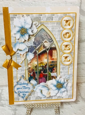 Christmas through the window by Anita Henery