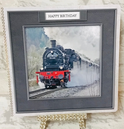 Steam Train Topper #2 by Anita Henery