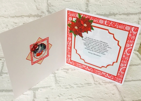 Christmas Sleigh - 8x8 Mini Kit by Anita Henery