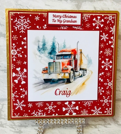 Snowflake Frames-Christmas Wishes by Anita Henery