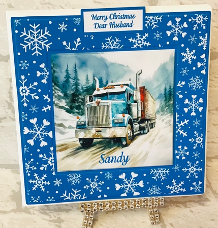 Snowflake Frames-Christmas Wishes by Anita Henery