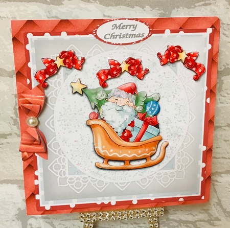 Padded Backgrounds-Christmas Wishes by Anita Henery