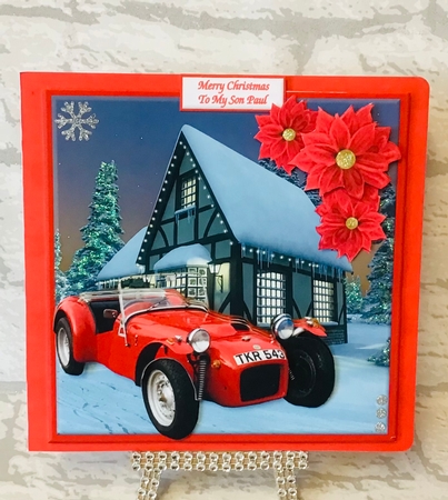 Vintage Sporty Red by Anita Henery