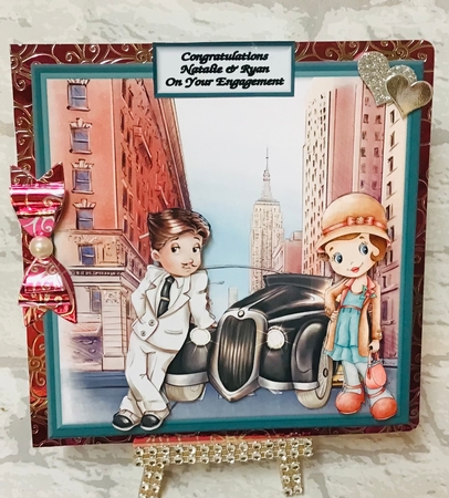 Happy Couple in New York by Anita Henery