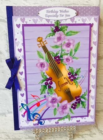 2 Love music card fronts by Anita Henery