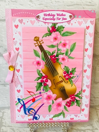 2 Love music card fronts by Anita Henery