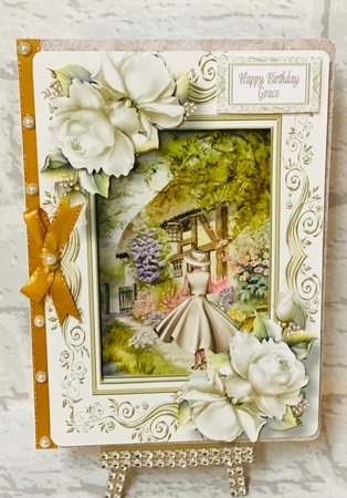My Scenic Home With Roses Bumper Kit by Anita Henery