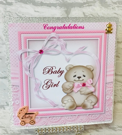 Baby Girl Topper by Anita Henery
