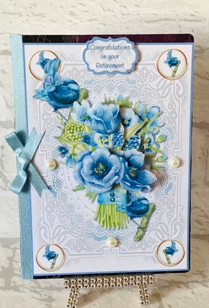 Feathers and petals A5 by Anita Henery