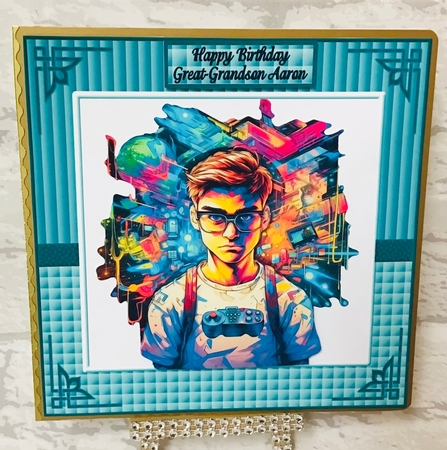 Succulants Bright Frames 16 by Anita Henery