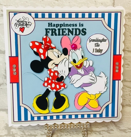 Daisy Duck And Minnie Mouse by Anita Henery