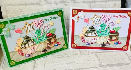 Sweet Treats For The Holidays - 2 Toppers by Anita Henery