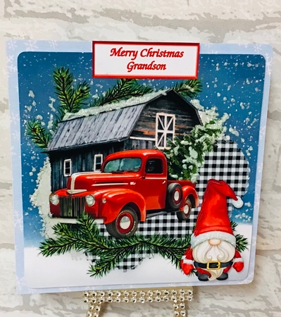 Male Card Christmas by Anita Henery