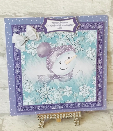 Snowman Christmas Wishes - Mini Kit by Anita Henery