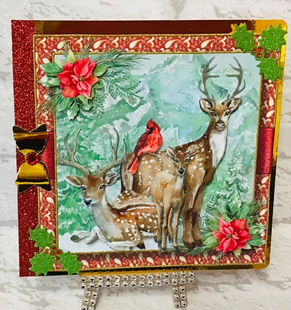 Christmas forest family  by Anita Henery