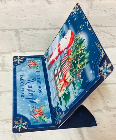 The most wonderful time easel and stopper(no base) 2 by Anita Henery
