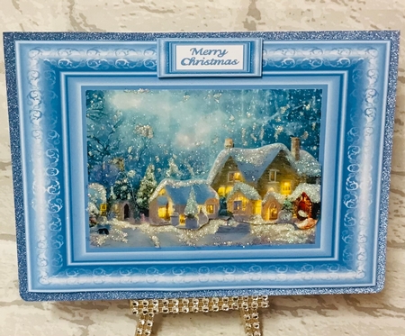 Christmas Cottage Bumper Set No.9-16 by Anita Henery