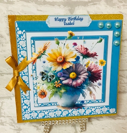 Pot of flowers 4 by Anita Henery