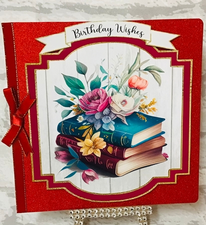 Floral Books Toppers 2 by Anita Henery