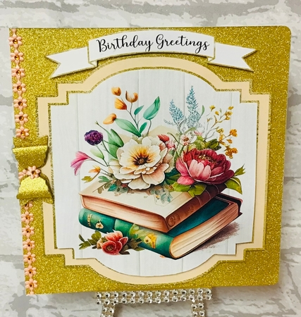 Floral Books Toppers 2 by Anita Henery