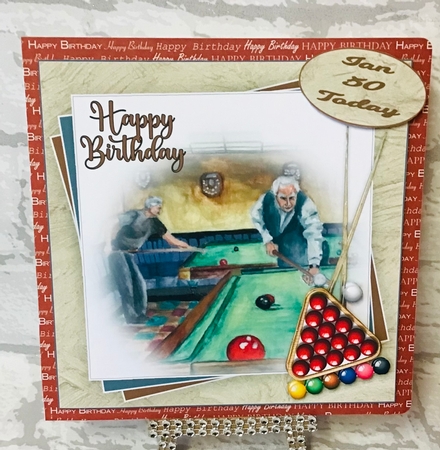 Snooker Player Bumper Kit     by Anita Henery