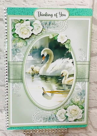 Swan Family 5x7 Mini Kit-5 by Anita Henery