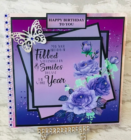 SMILES TO LAST THE YEAR - PURPLE by Anita Henery