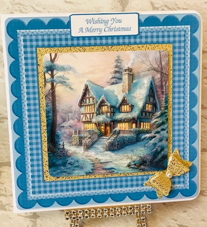 Snowy cottages COASTERS by Anita Henery