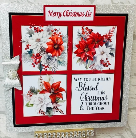 RICHLY BLESSED - CHRISTMAS FLOWERS by Anita Henery