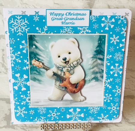Polar bear rockstar by Anita Henery