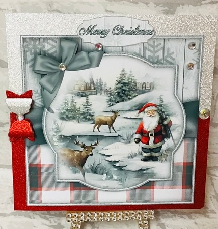 Santa Scenes Mini Kit    7X7 by Anita Henery
