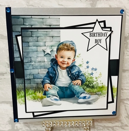 LITTLE DUDE IN DENIM by Anita Henery