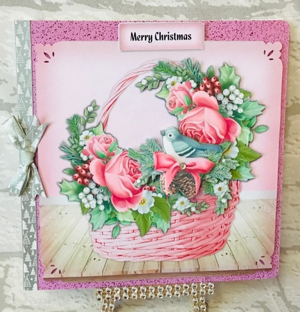 Pretty Pink Christmas Mini Kit by Anita Henery