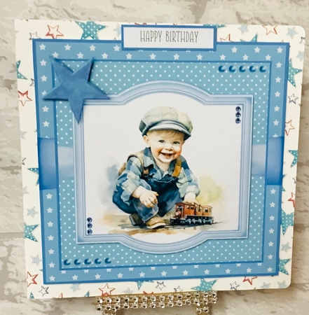 When I Grow Up I Want to be a Train Driver 8x8 Quick Card #3 by Anita Henery