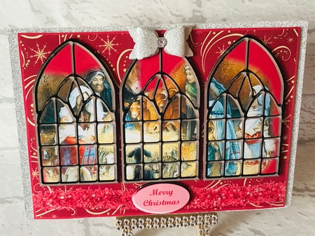 Christmas Window 8 by Anita Henery