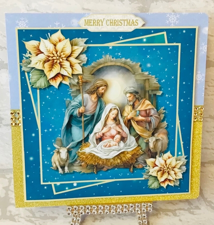 Golden Nativity by Anita Henery