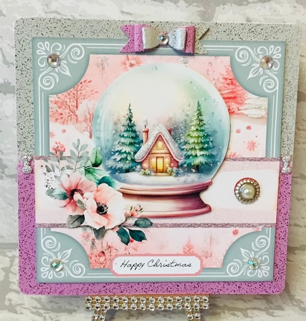 Christmas house by Anita Henery