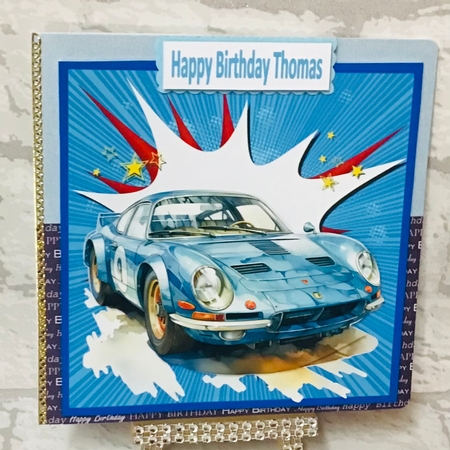 MUSCLE CAR BIRTHDAY 5 by Anita Henery