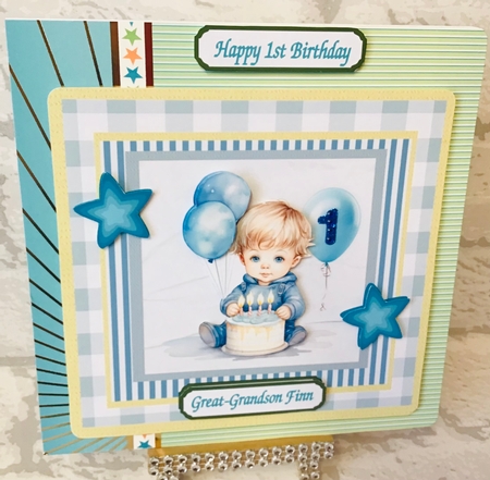 1st Birthday Boy by Anita Henery