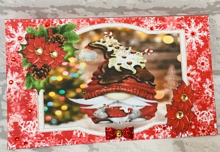 Hot Chocolate Christmas Gnome - Money Wallet by Anita Henery