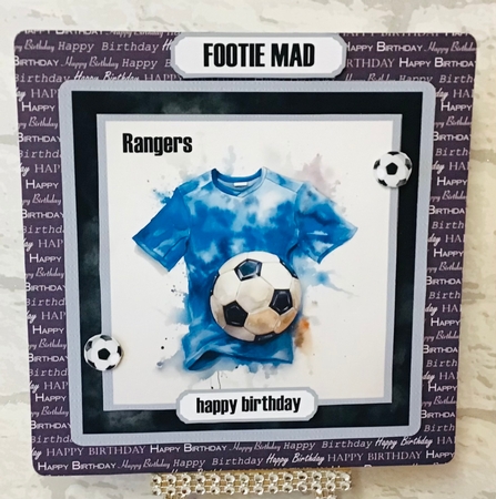 Football topper Rangers by Anita Henery