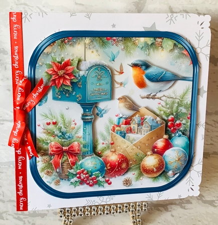 8 DIFFERENT CHRISTMAS MAILBOXES by Anita Henery