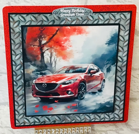 Charismatic Cars - Mazda Mix 1 by Anita Henery