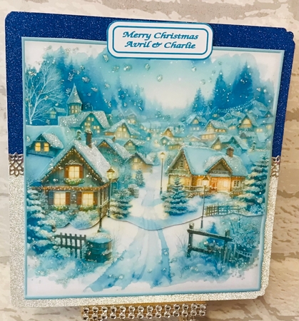 Winter Scenes Backing Papers by Anita Henery