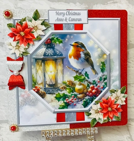 Robin & Lantern 2 by Anita Henery