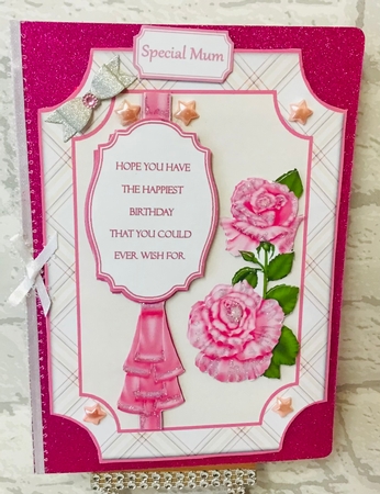 Pink Rosie by Anita Henery