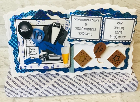 Birthday Boy, Special Day 18th, 21st or General Birthday by Anita Henery