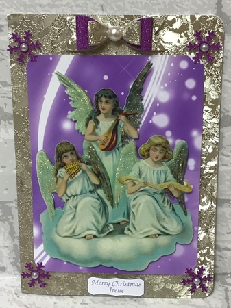 Choir of Christmas Singing Angels by Anita Henery